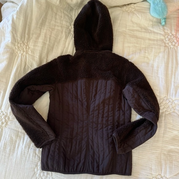 Patagonia Retro Pile fleece zip up jacket hoodie with hood and pockets womens S - Picture 8 of 14
